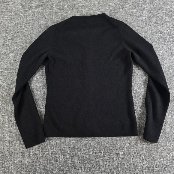 Loft Black Long Sleeve Button Up Cardigan Sweater Size XS - Picture 2 of 7